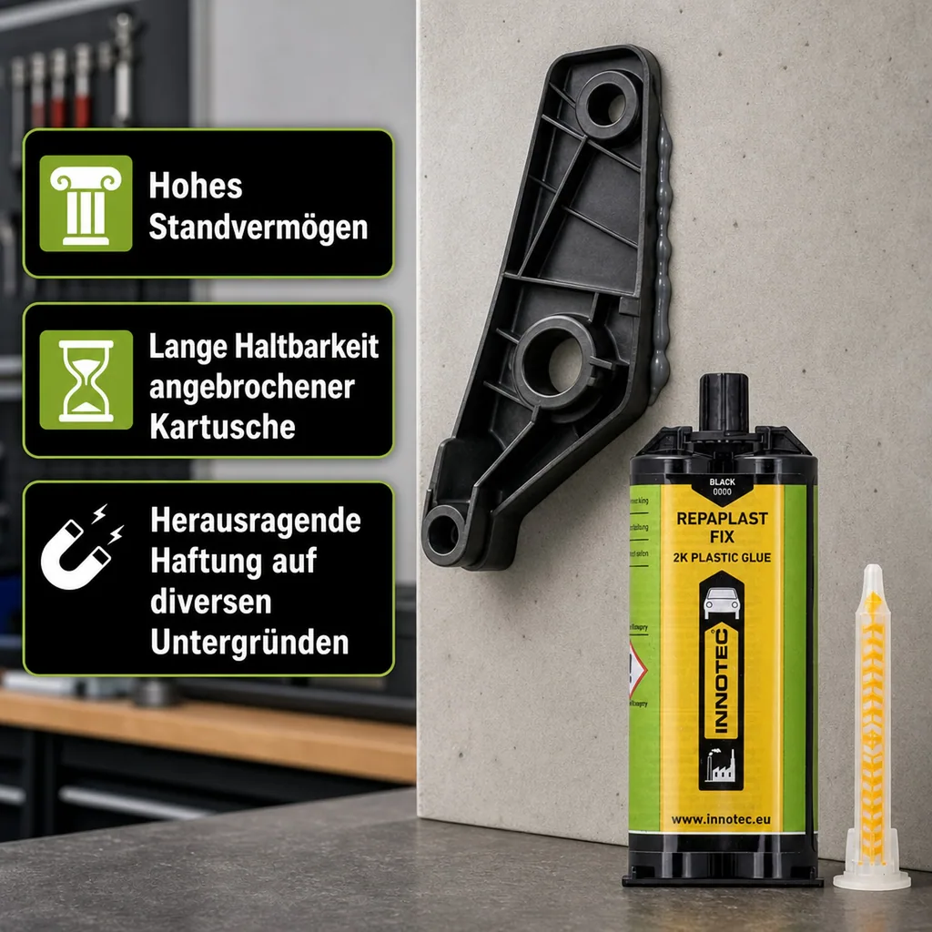INNOTEC Repaplast Fix 50 ml schwarz Doppelkartusche
