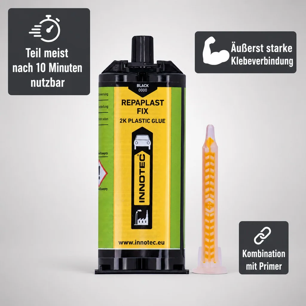 INNOTEC Repaplast Fix 50 ml schwarz Doppelkartusche