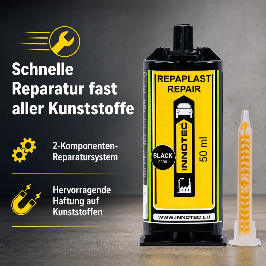 INNOTEC Repaplast Repair 50 ml schwarz Doppelkartusche