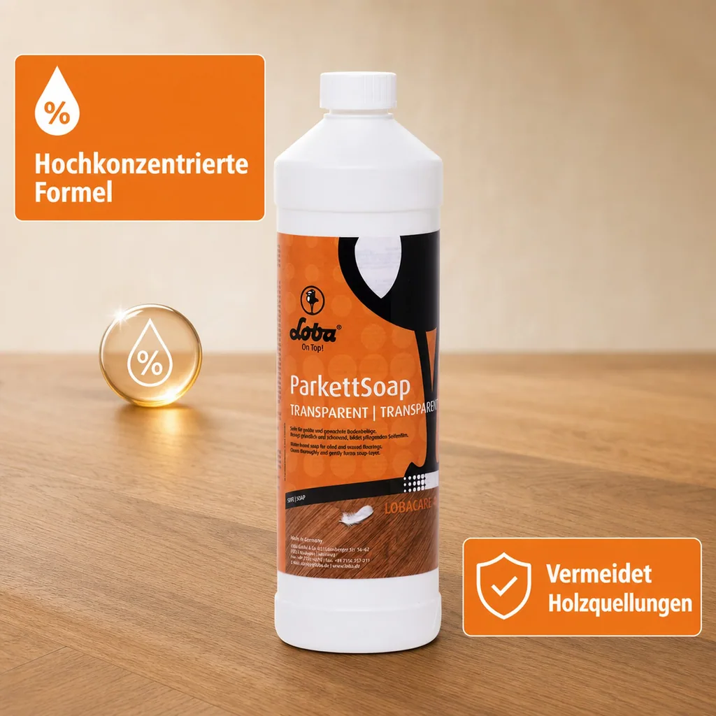 LOBA Parkett Soap 1 Liter transparent