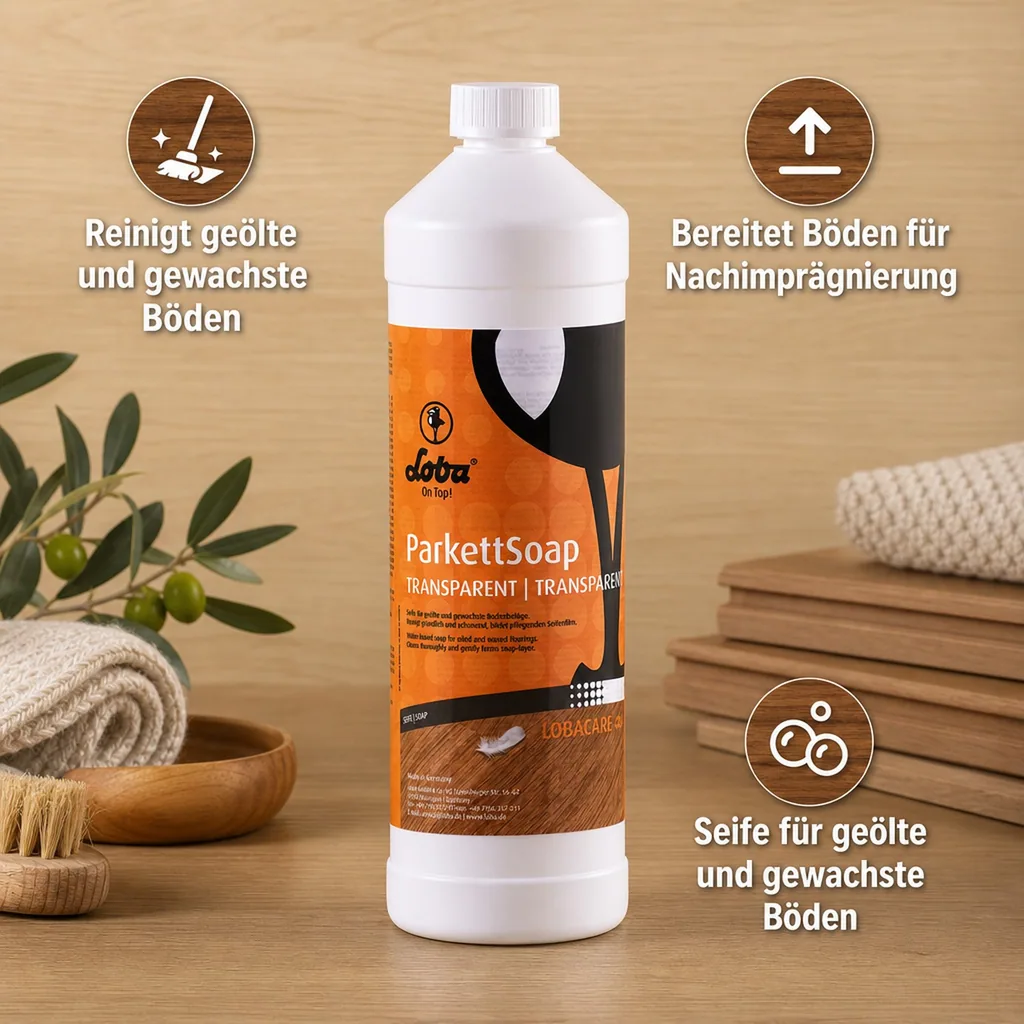 LOBA Parkett Soap 1 Liter transparent