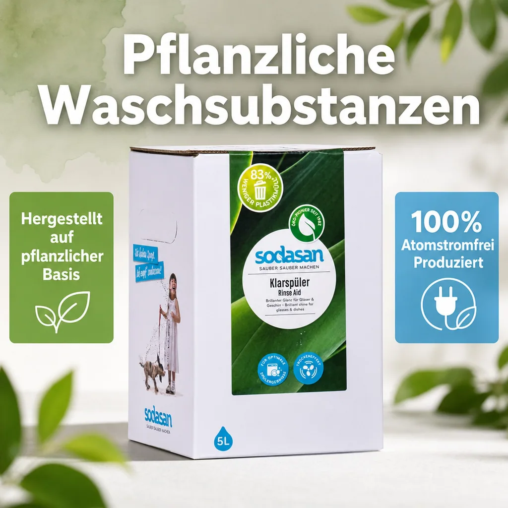 SODASAN Klarspüler 5 Liter Bag in Box BiB