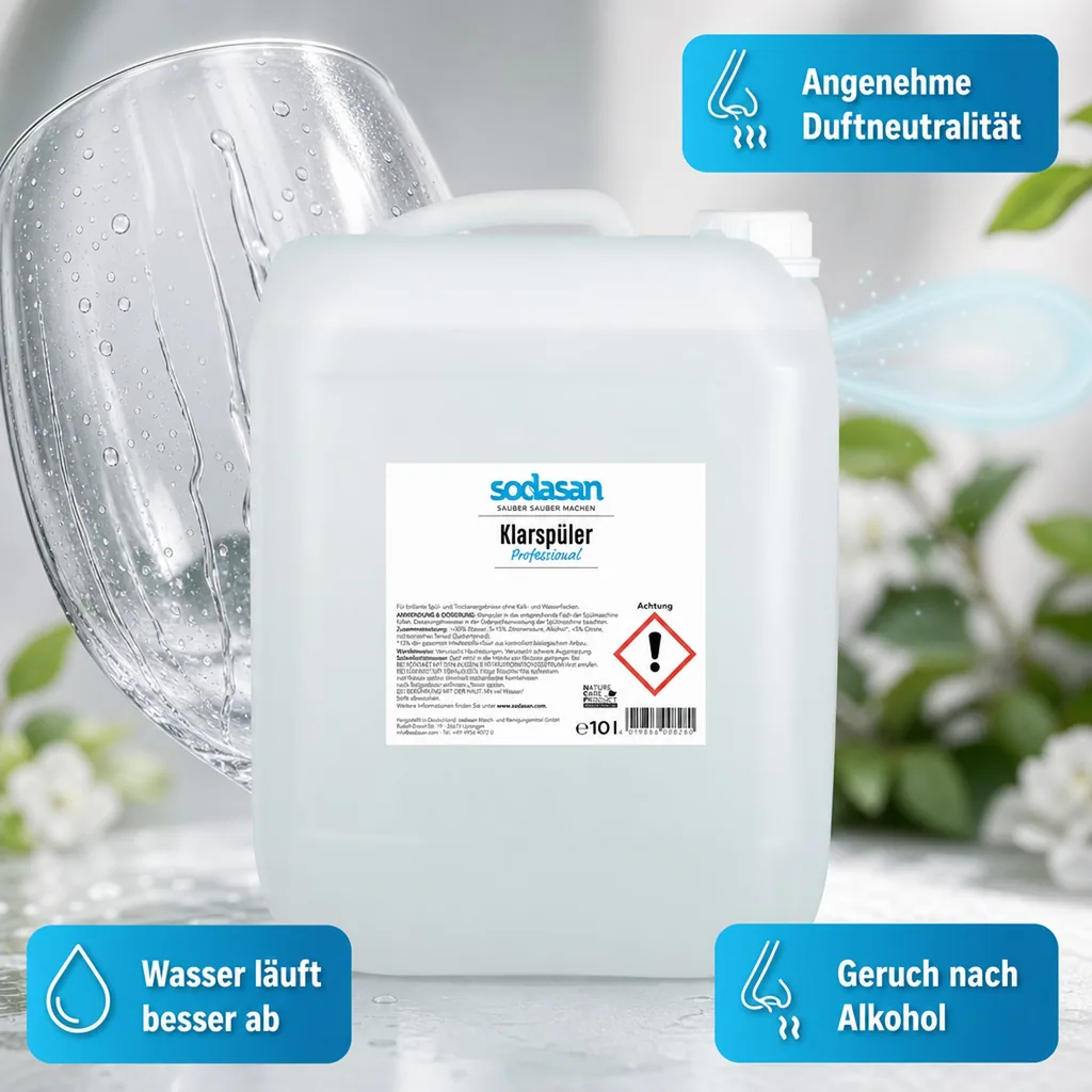 SODASAN Klarspüler Professional 10 Liter