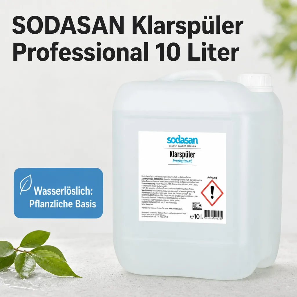 SODASAN Klarspüler Professional 10 Liter