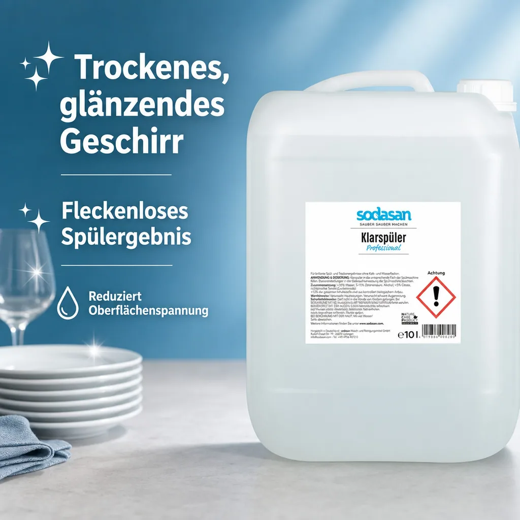 SODASAN Klarspüler Professional 10 Liter