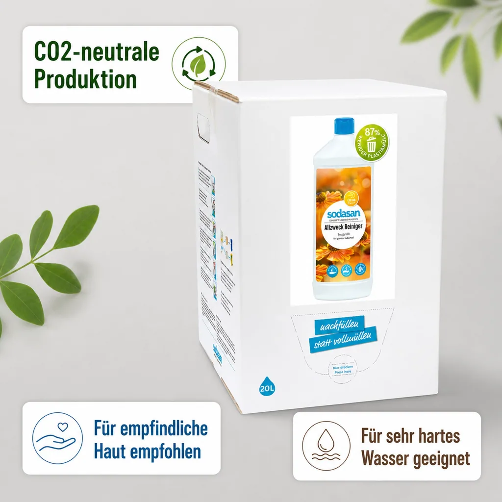 SODASAN Allzweckreiniger 20 Liter Bag in Box