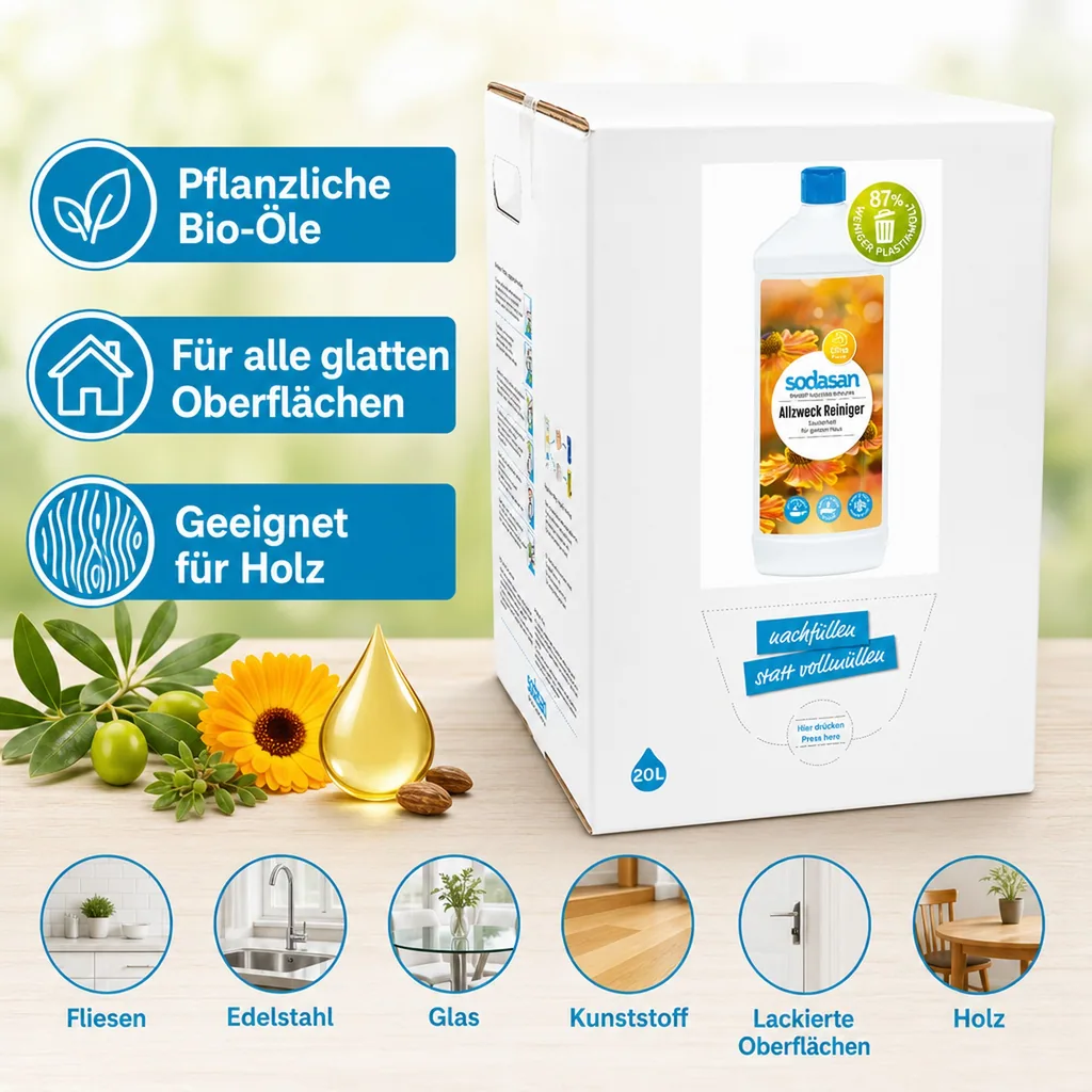 SODASAN Allzweckreiniger 20 Liter Bag in Box