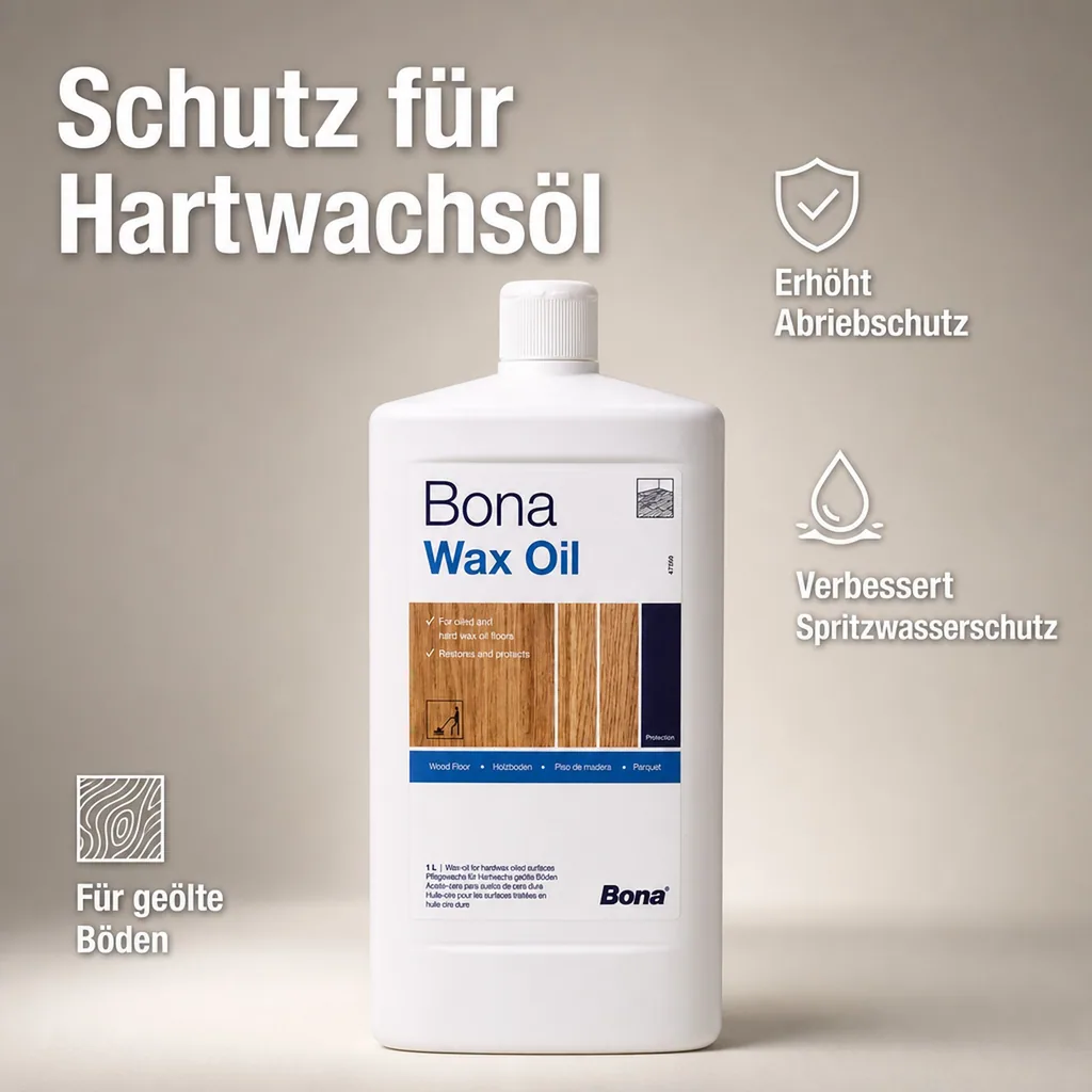 BONA Wax Oil W 1 Liter Beständiges Öl/Wachsgemisch