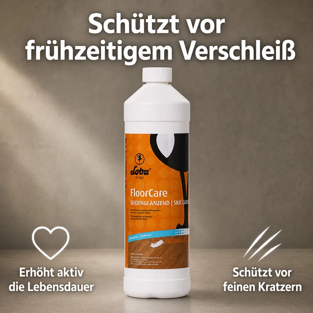 LOBA FloorCare seidenglänzend 1 Liter Bodenpflege