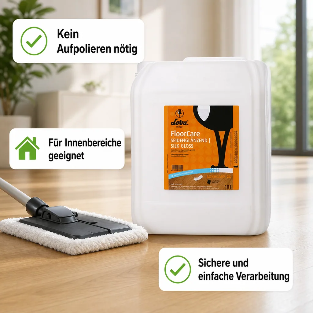 LOBA FloorCare seidenglänzend 10 Liter Bodenpflege