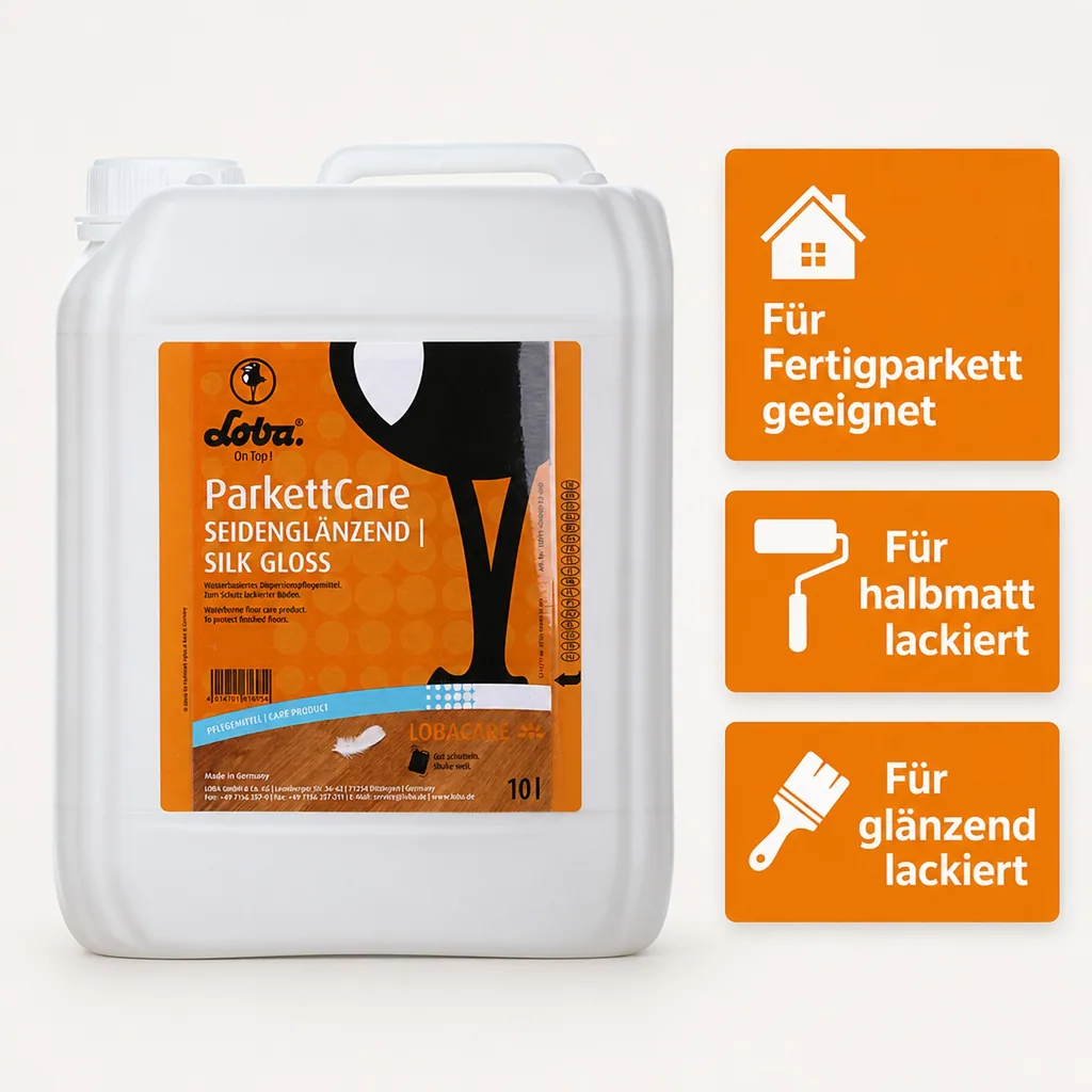LOBA ParkettCare seidenglänzend 10 Liter