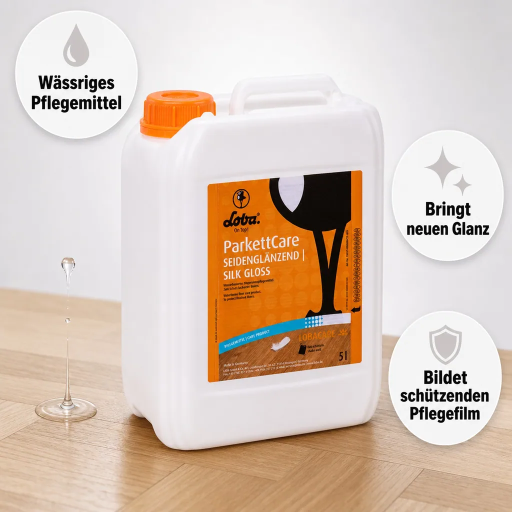 LOBA ParkettCare seidenglänzend 5 Liter