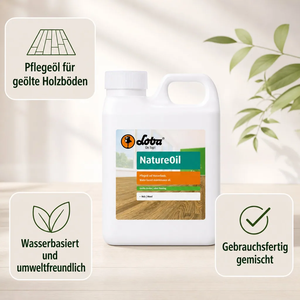 LOBA NatureOil 1 Liter Pflegeöl für Böden