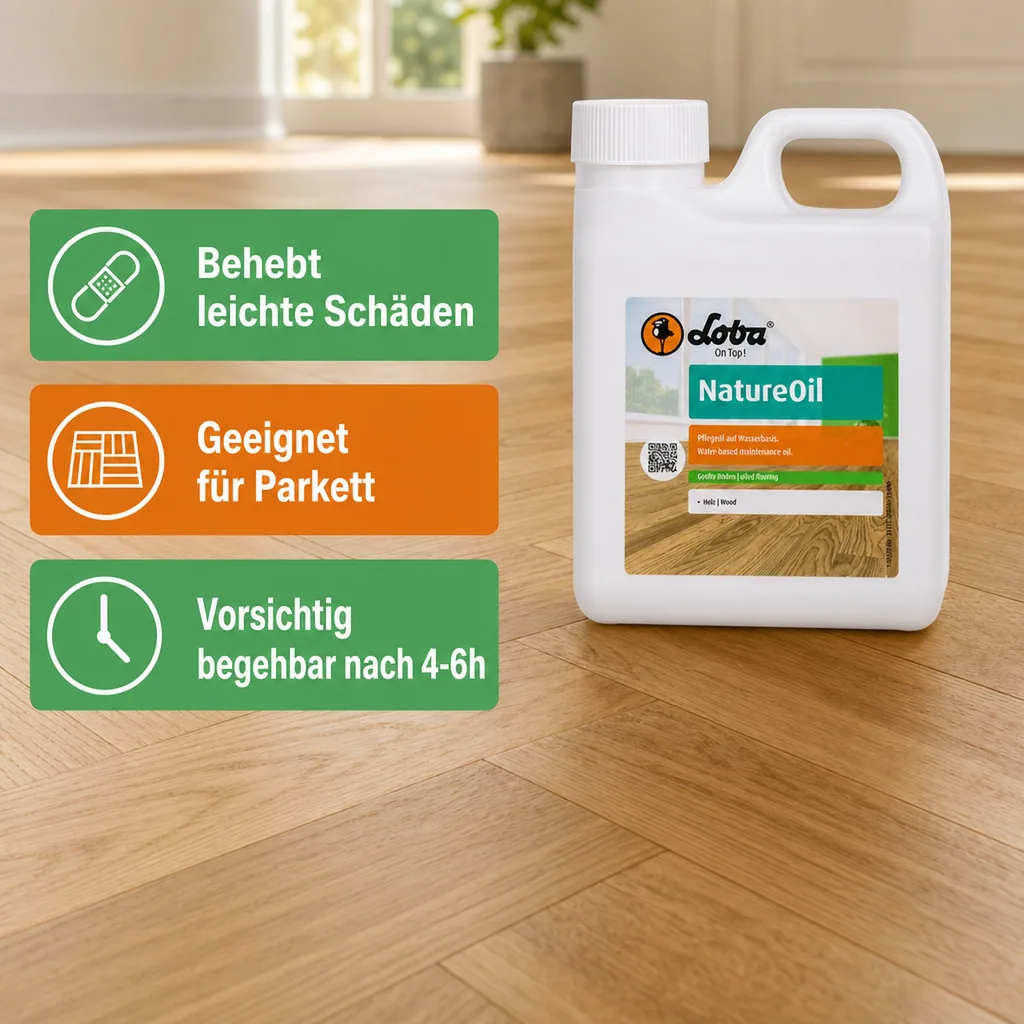 LOBA NatureOil 1 Liter Pflegeöl für Böden