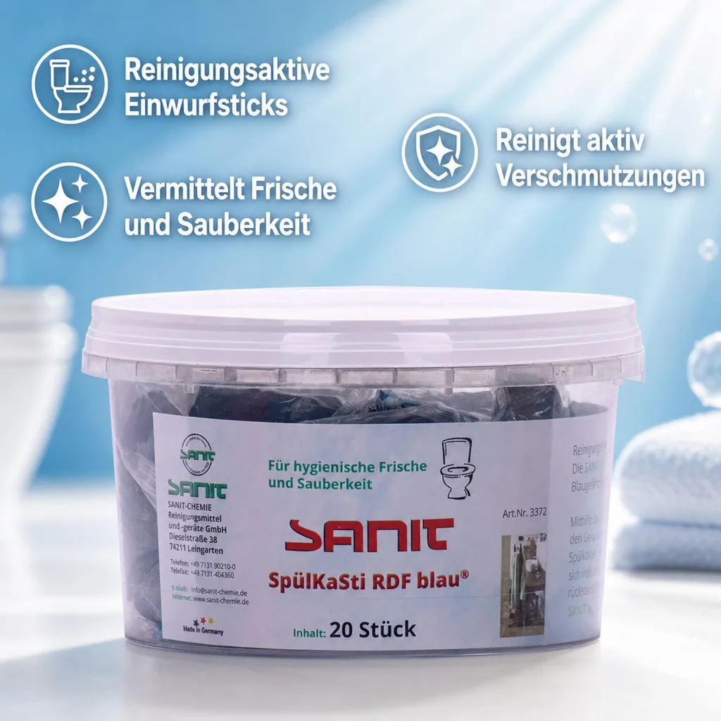 SANIT Wasserkastenwürfel SpülKaSti RDF 20 Stück für Geberit