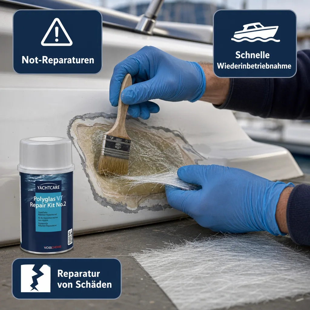 YACHTCARE Polyglas VT Repair Kit No.2 - 800 g