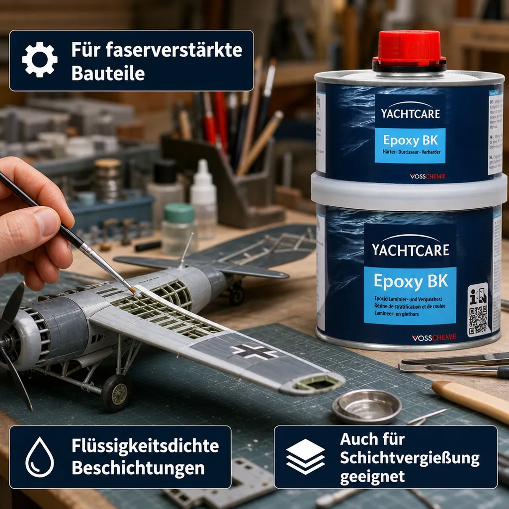 YACHTCARE Epoxy BK A+B 500 g Laminier- und Vergussharz