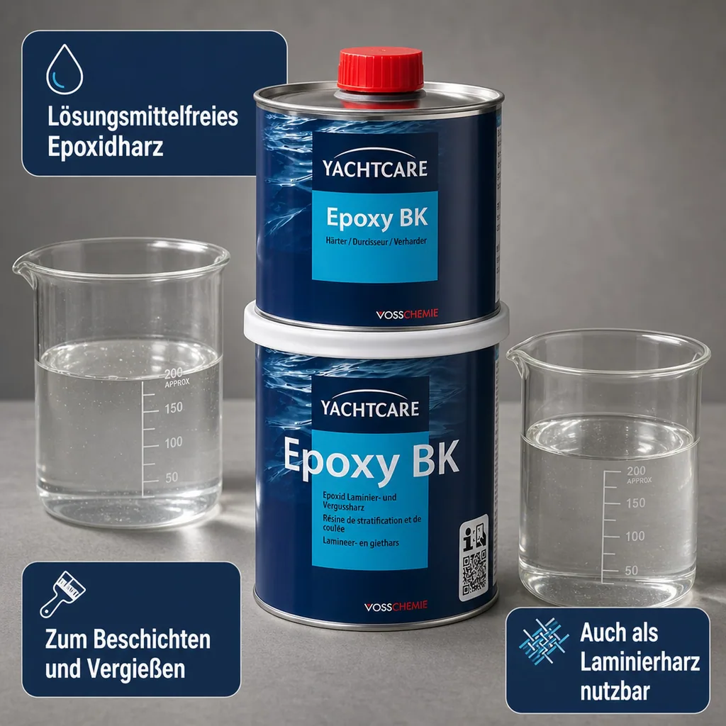 YACHTCARE Epoxy BK A+B 1000 g Laminier- und Vergussharz