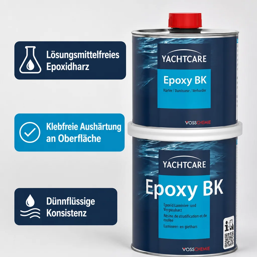 YACHTCARE Epoxy BK A+B 1000 g Laminier- und Vergussharz