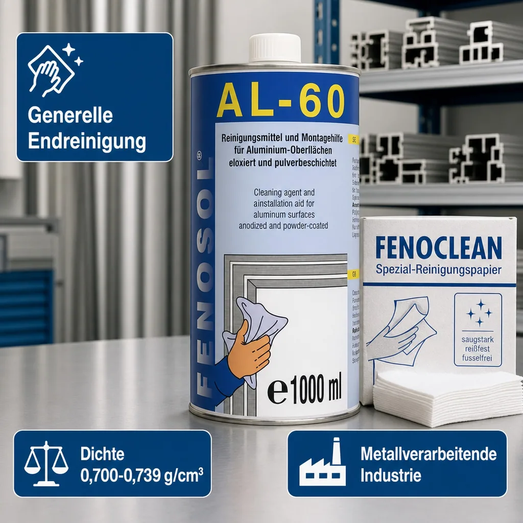 FENOPLAST Fenosol AL-60 1000 ml Dose Aluminium-Reiniger