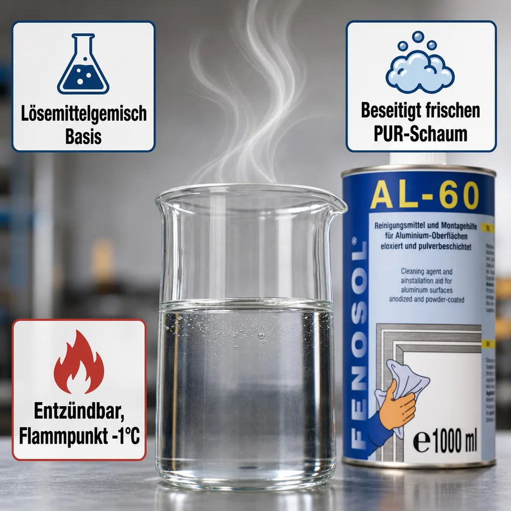 FENOPLAST Fenosol AL-60 1000 ml Dose Aluminium-Reiniger