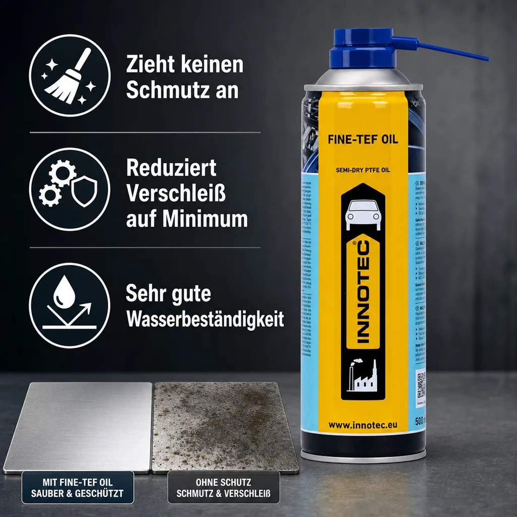 INNOTEC Fine Tef Oil Schmieröl 500 ml Teflonöl NSF