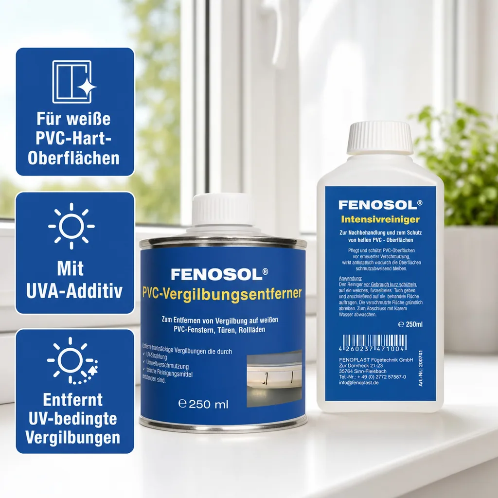 FENOPLAST Fenosol PVC-Vergilbungsentferner-Set