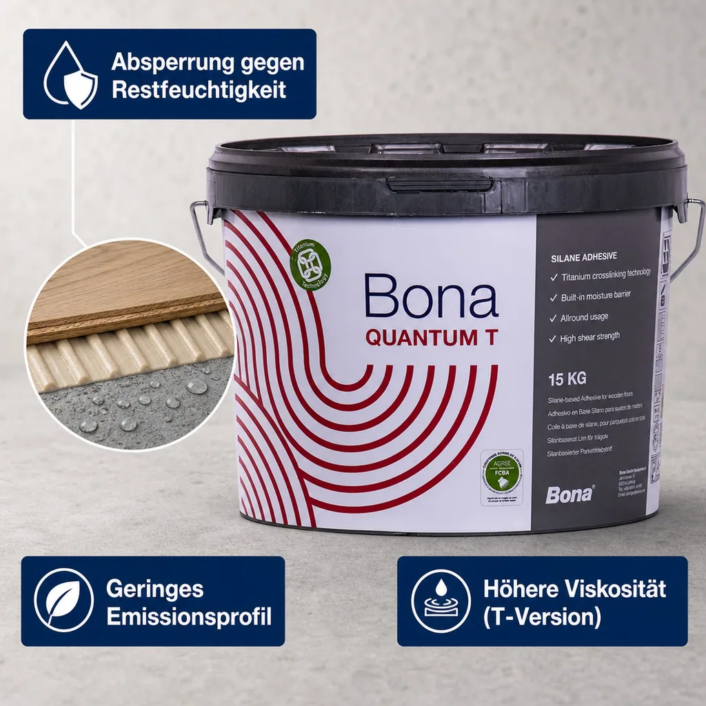 BONA QuantumT Parkettkleber 15 kg