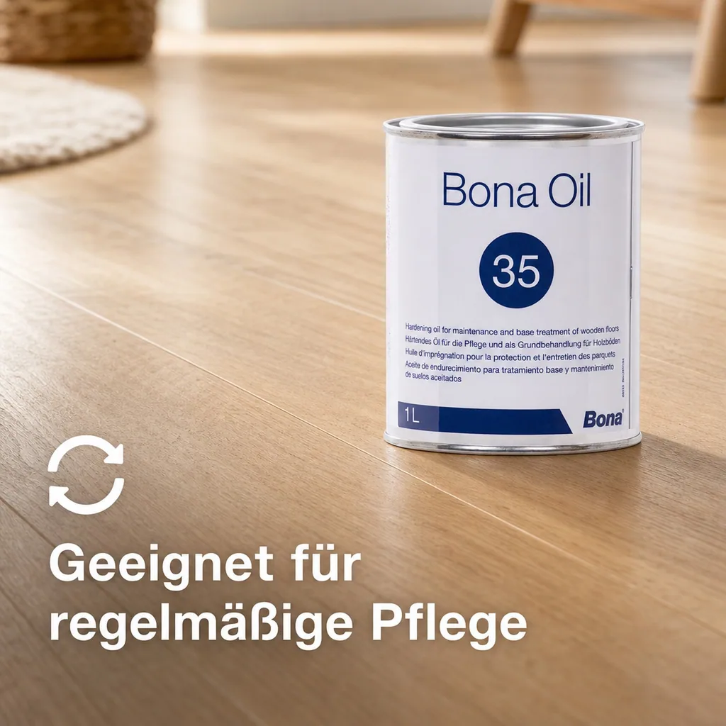 BONA Oil 35 neutral 1 Liter Parkettöl vormals BONA CarlsOil 25