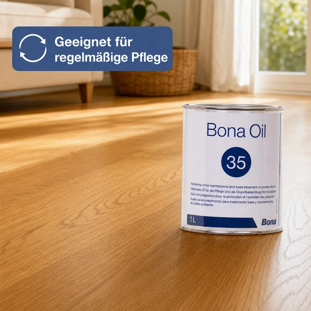 BONA Oil 35 neutral 1 Liter Parkettöl vormals BONA CarlsOil 25