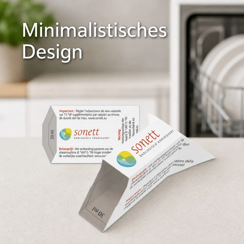 SONETT Maschinenspülmitteldosierer weiß 1 Stck. aus Pappe
