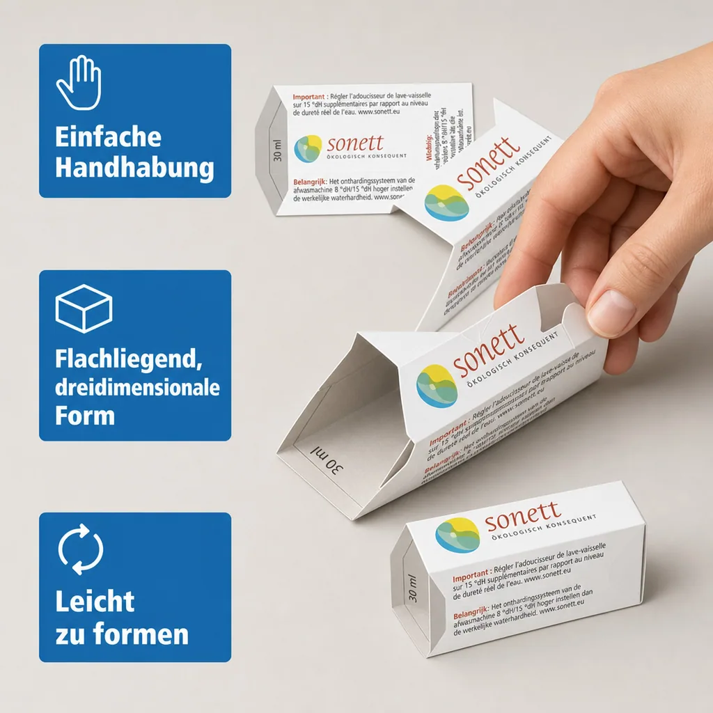 SONETT Maschinenspülmitteldosierer weiß 1 Stck. aus Pappe