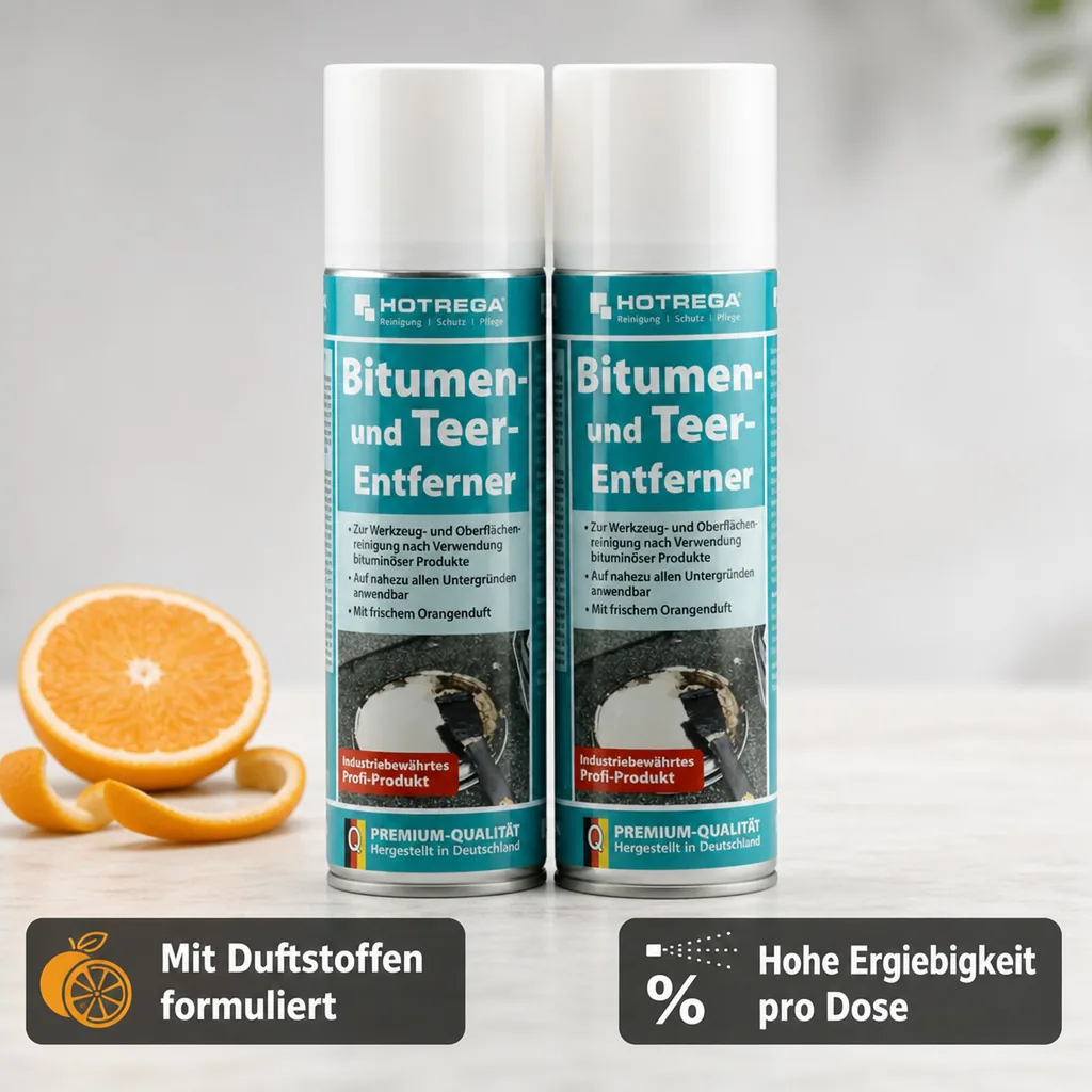 HOTREGA Bitumen- und Teer Entferner 2 x 300 ml Spraydose