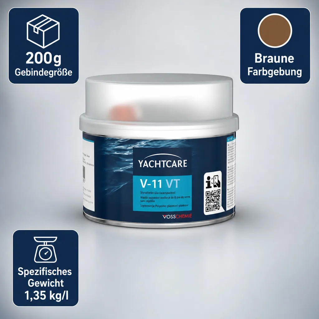 YACHTCARE V-11 VT Faserspachtel 200 g