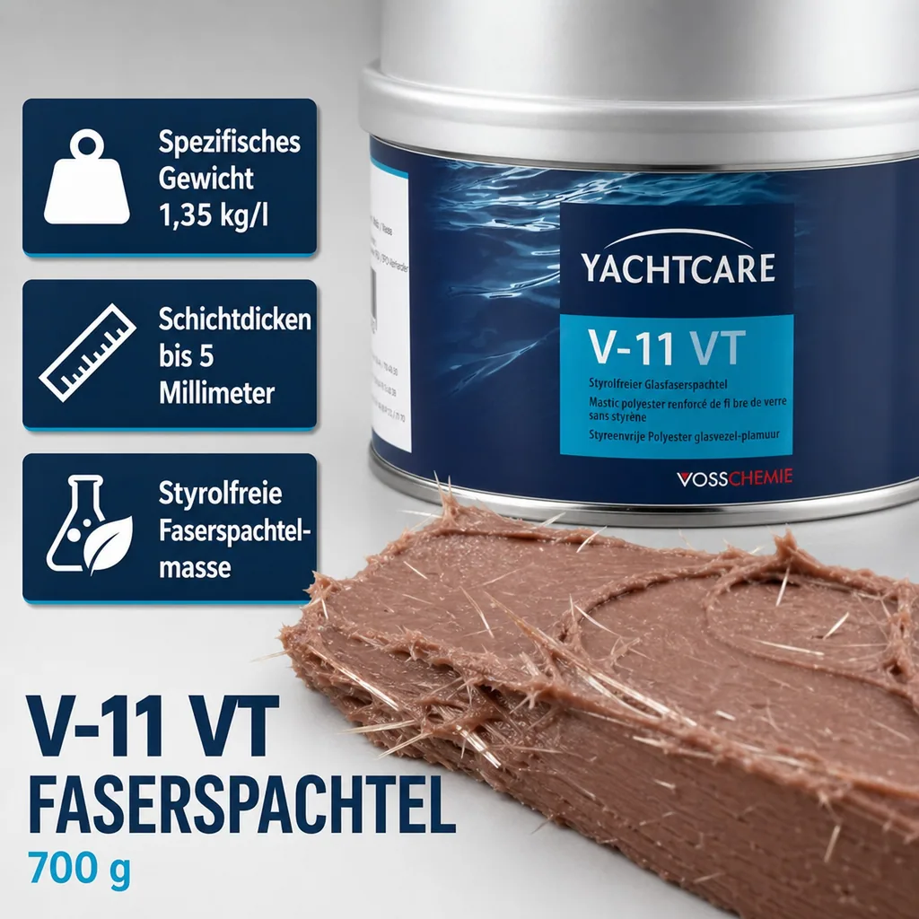 YACHTCARE V-11 VT Faserspachtel 700 g