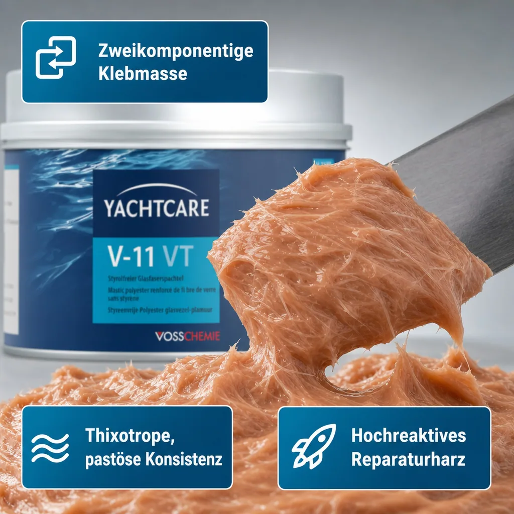 YACHTCARE V-11 VT Faserspachtel 700 g