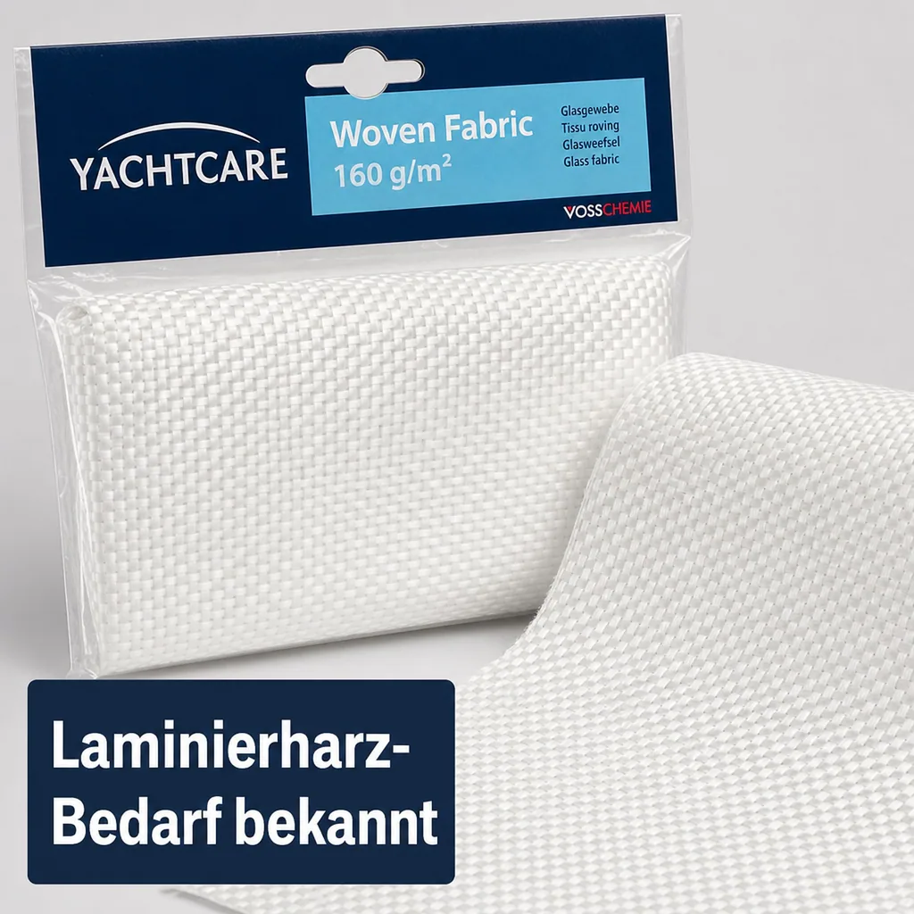 YACHTCARE Woven Fabric 300 g Glasgewebe 1,0 m² Inhalt
