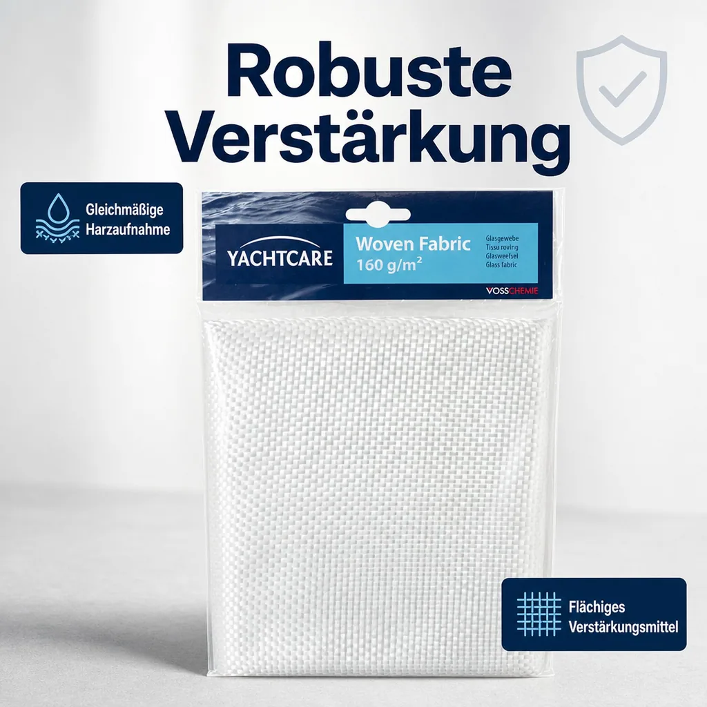 YACHTCARE Woven Fabric 300 g Glasgewebe 1,0 m² Inhalt