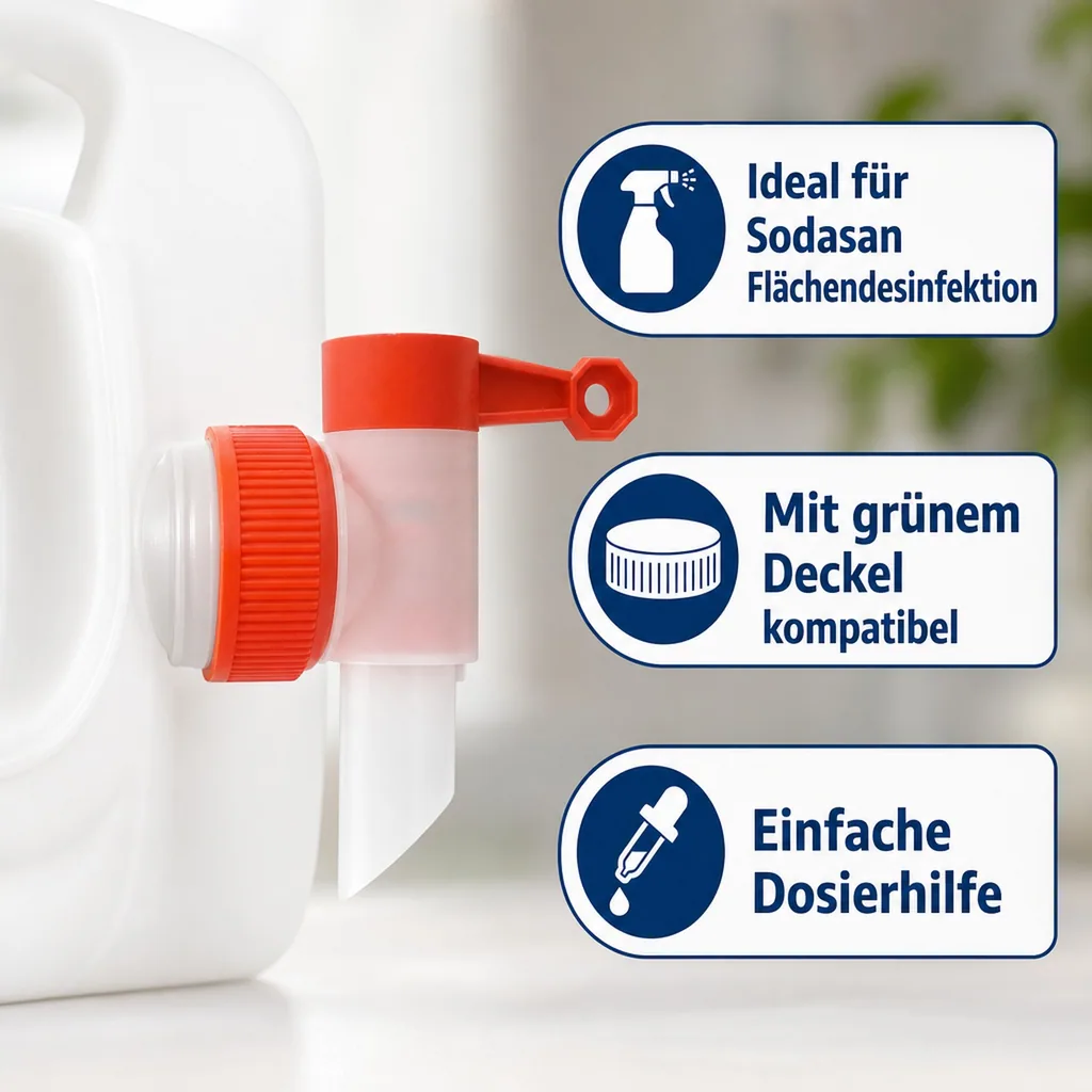 SODASAN Auslaufhahn für 5 Liter Kanister