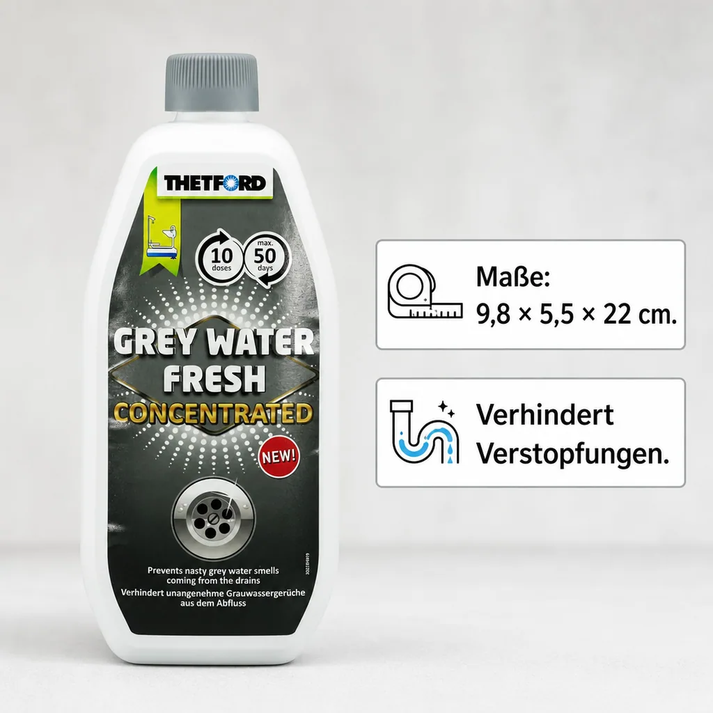 THETFORD Grey Water Fresh Konzentrat 0,78 Liter