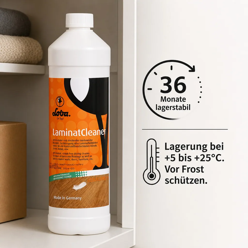 LOBA Laminat Cleaner 1 Liter Wischpflege Konzentrat
