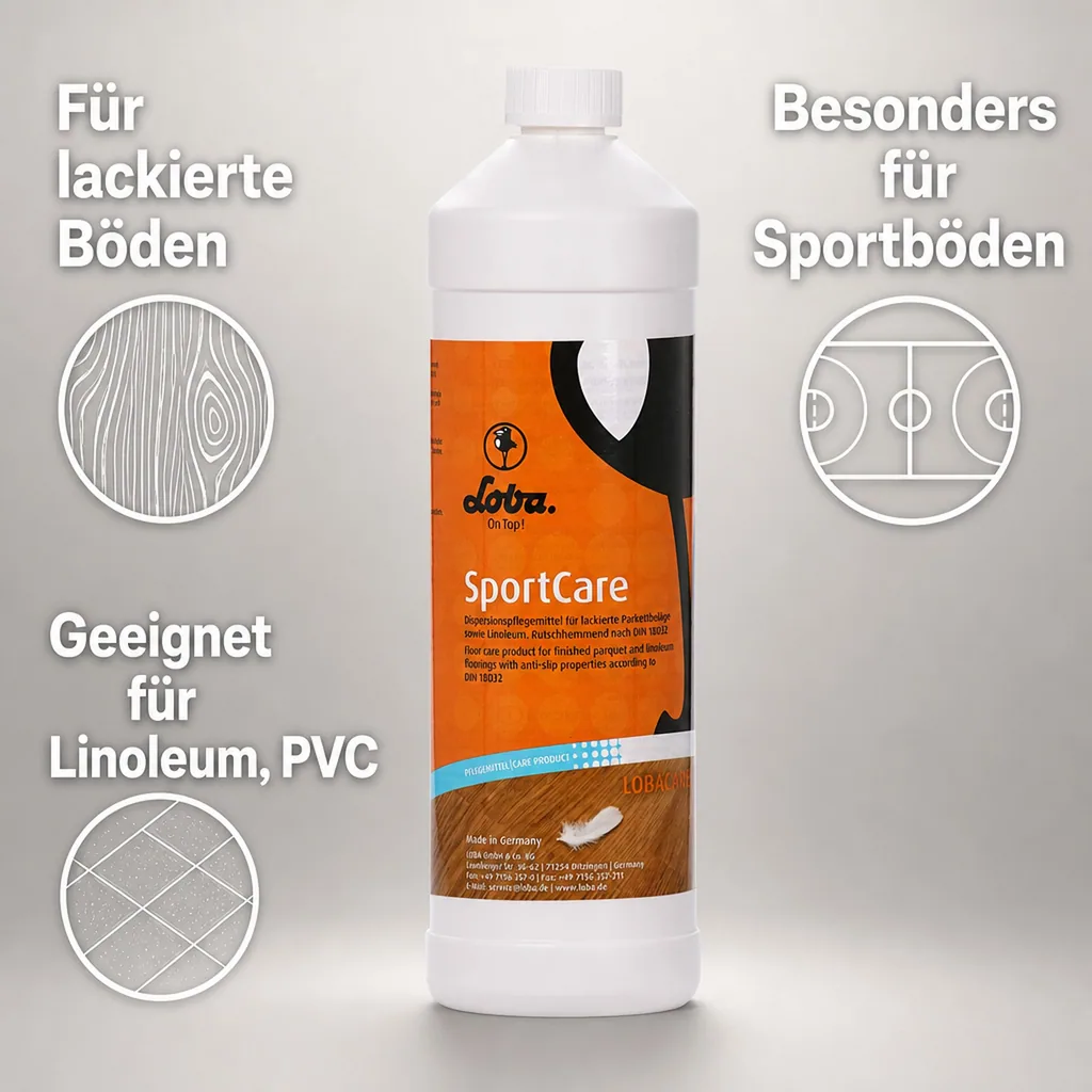 LOBA SportCare 1 Liter Dispersionspflegemittel nach DIN18032