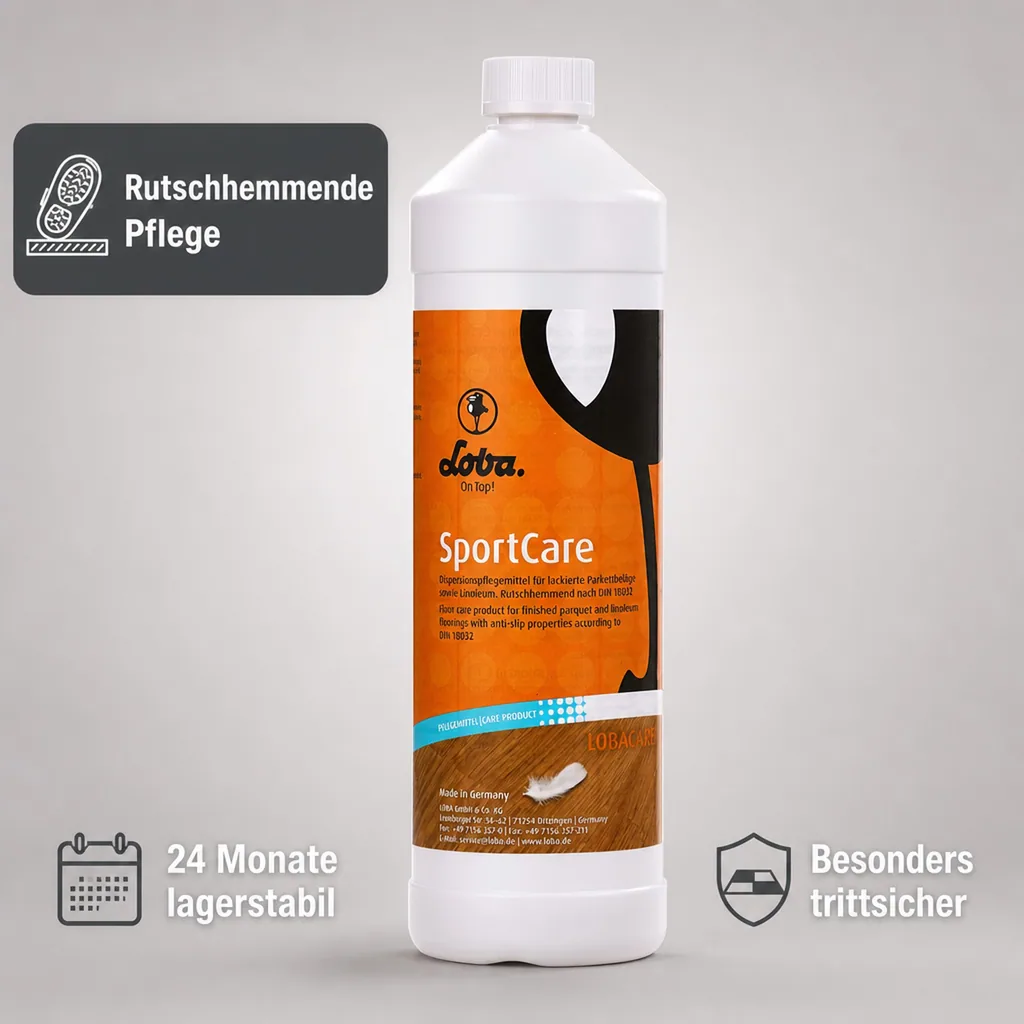 LOBA SportCare 1 Liter Dispersionspflegemittel nach DIN18032