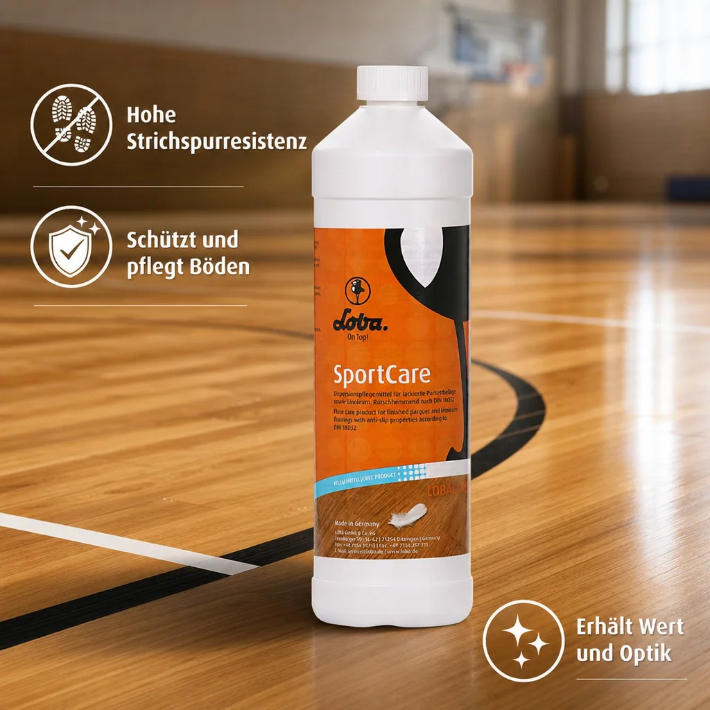 LOBA SportCare 1 Liter Dispersionspflegemittel nach DIN18032