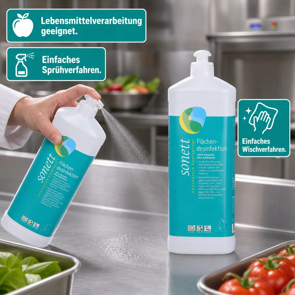 SONETT Flächendesinfektion 2 x 1 Liter DVG gelistet
