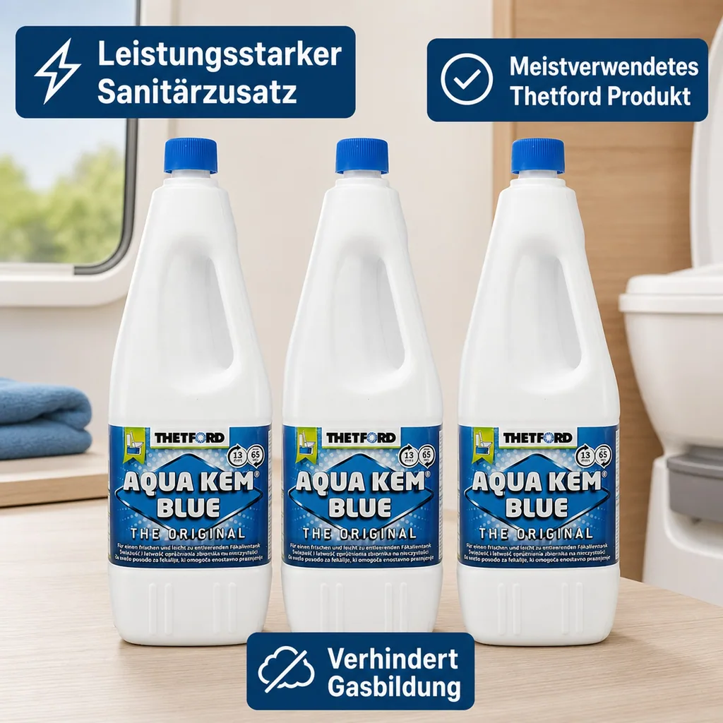 THETFORD Aqua Kem Blue 3 x 2 Liter