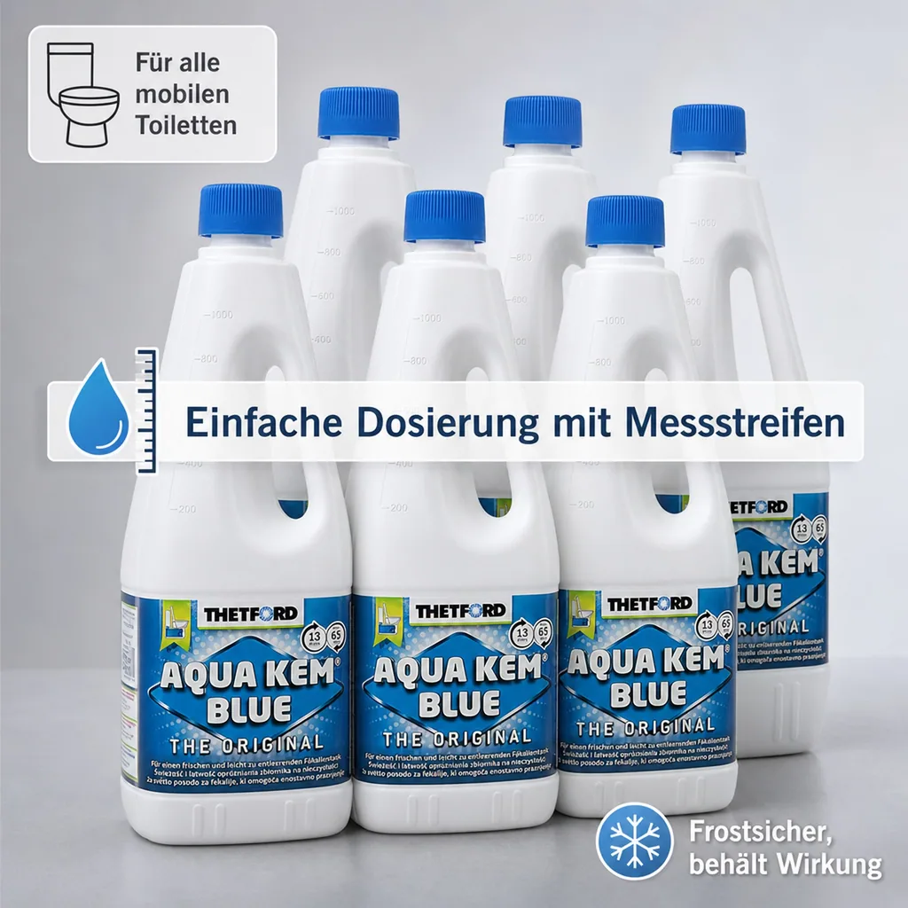 THETFORD Aqua Kem Blue 6 x 2 Liter = 1 Karton A