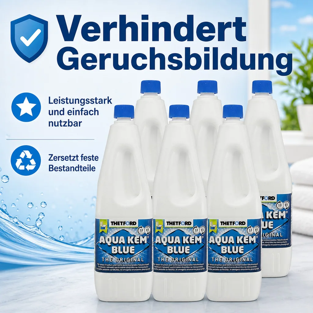 THETFORD Aqua Kem Blue 6 x 2 Liter = 1 Karton A
