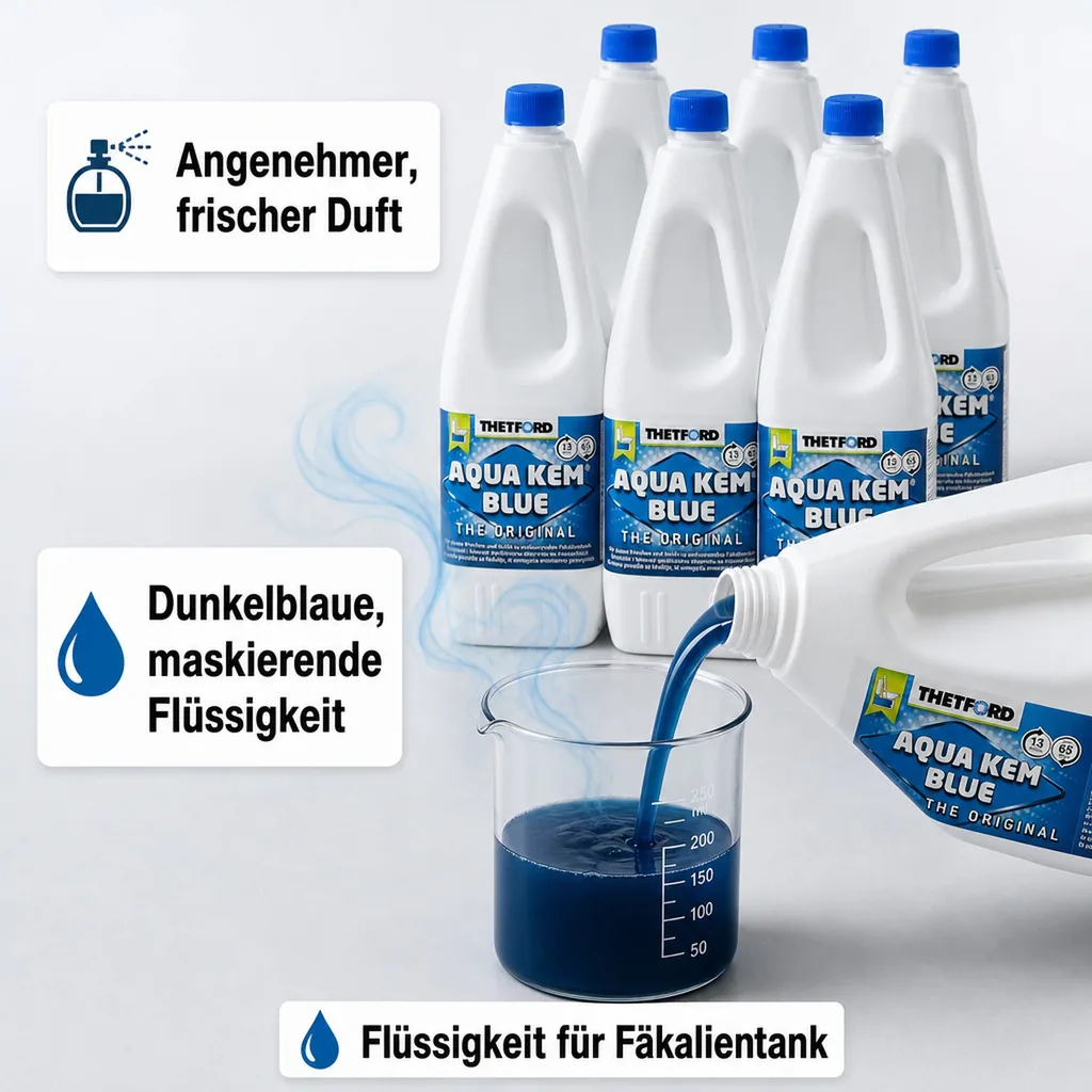 THETFORD Aqua Kem Blue 6 x 2 Liter = 1 Karton A