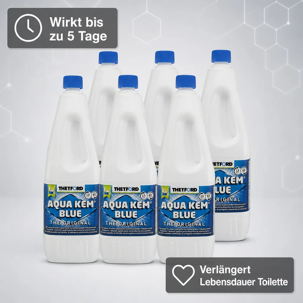 THETFORD Aqua Kem Blue 6 x 2 Liter = 1 Karton A